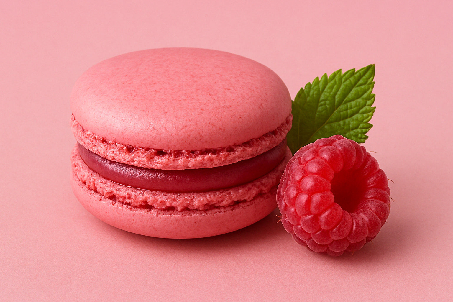 Macaron framboise