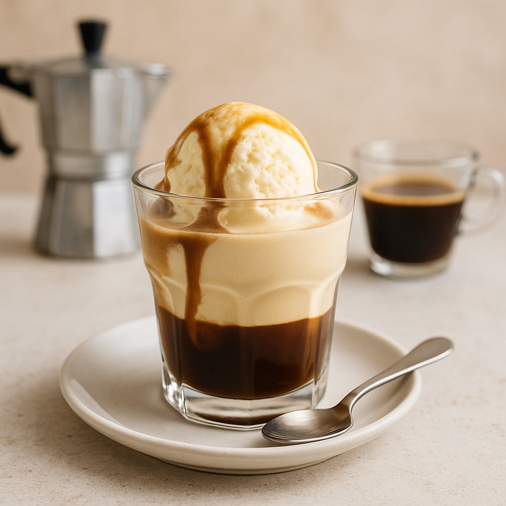 Affogato al caffè