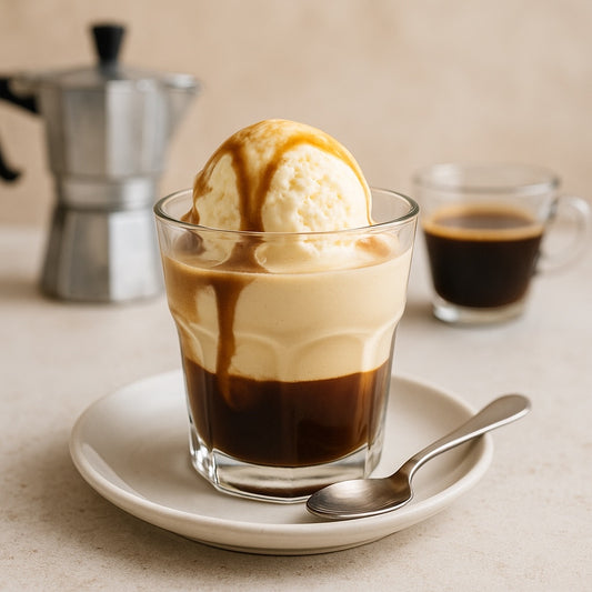 Affogato al caffè