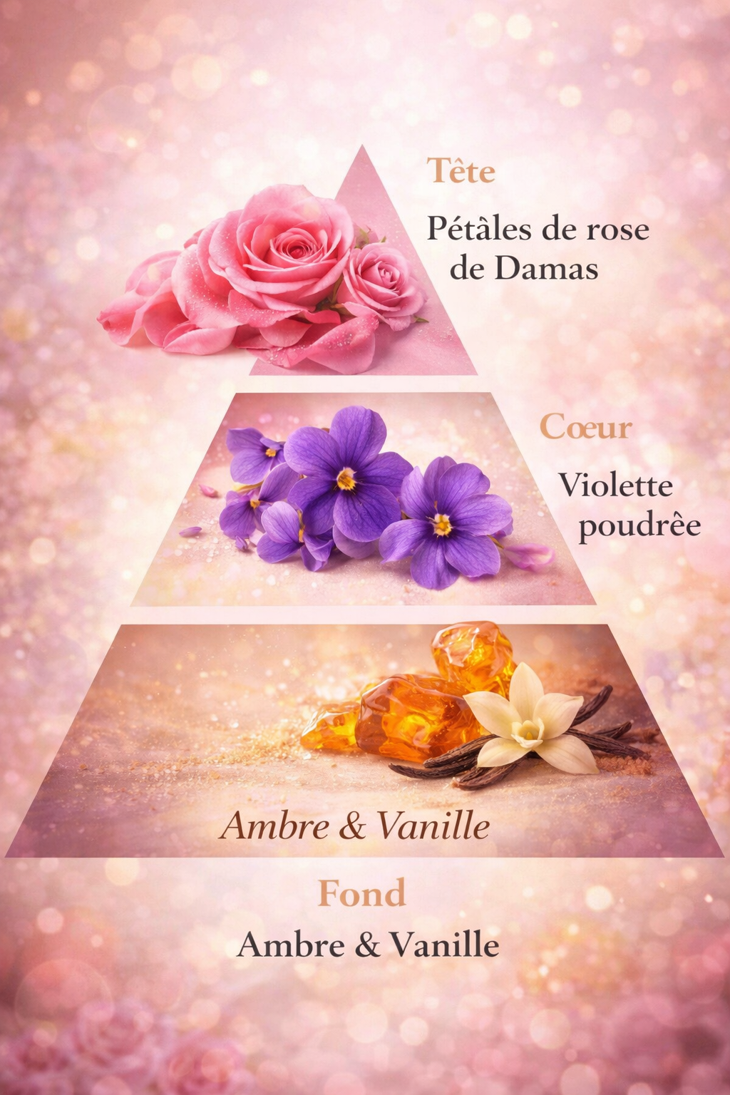 Petals de rose sensuelle