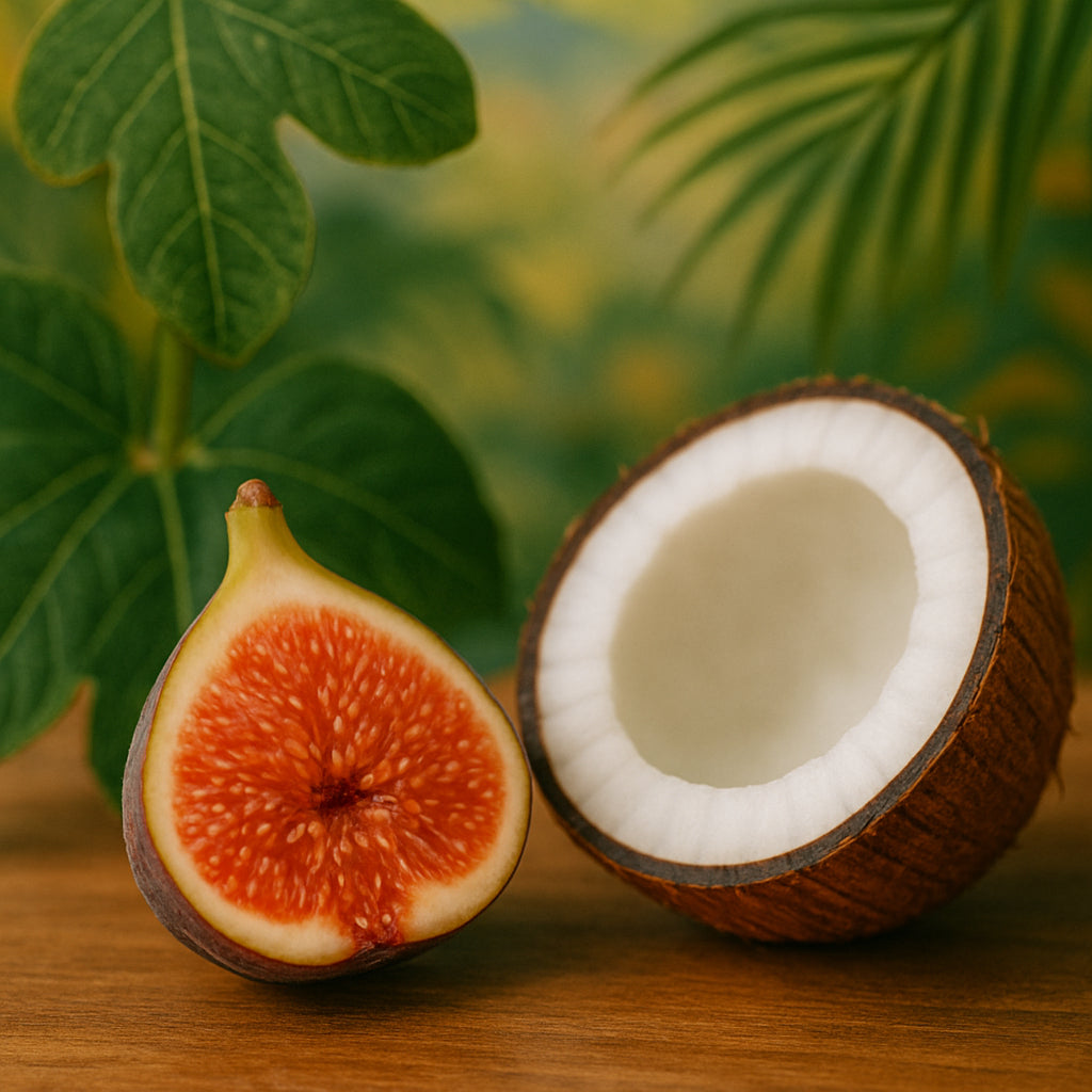 Fleur de figuier et lait de coco