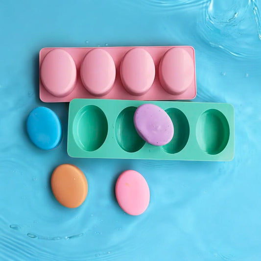 Moule silicone savon oval