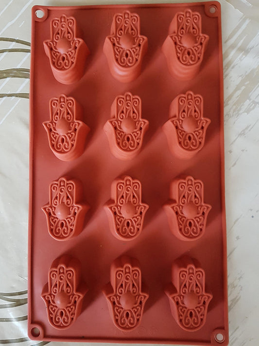 Moule silicone main de Fatma (chakra)