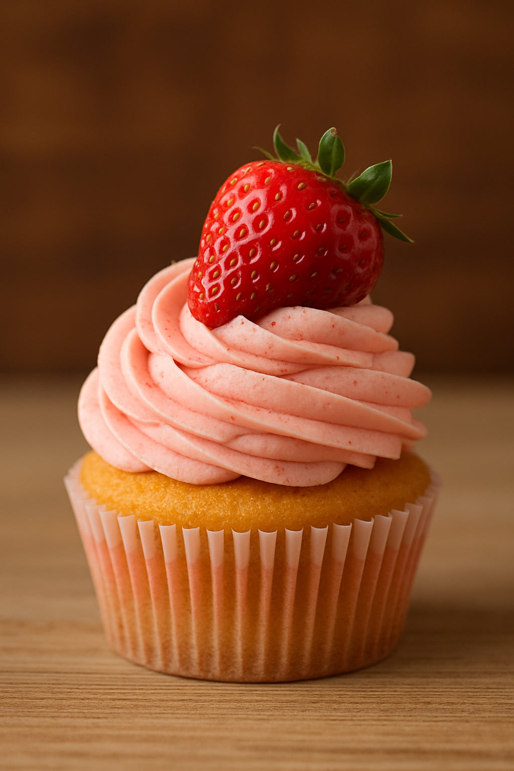 Cupcake fraise