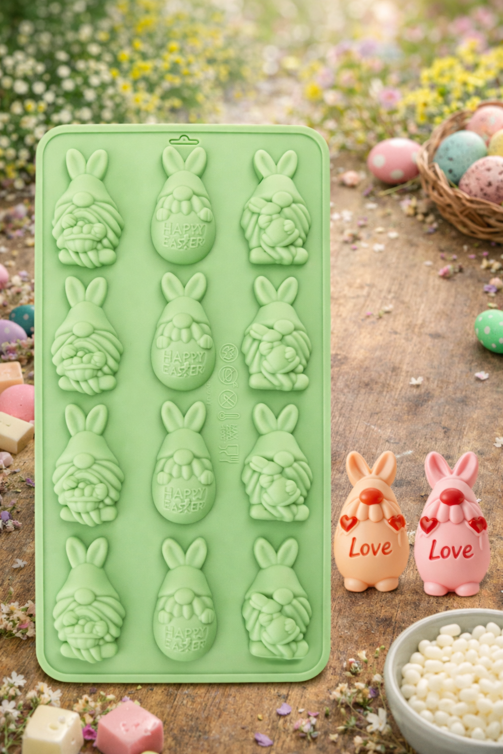 Moule en silicone – Gnome de Pâques