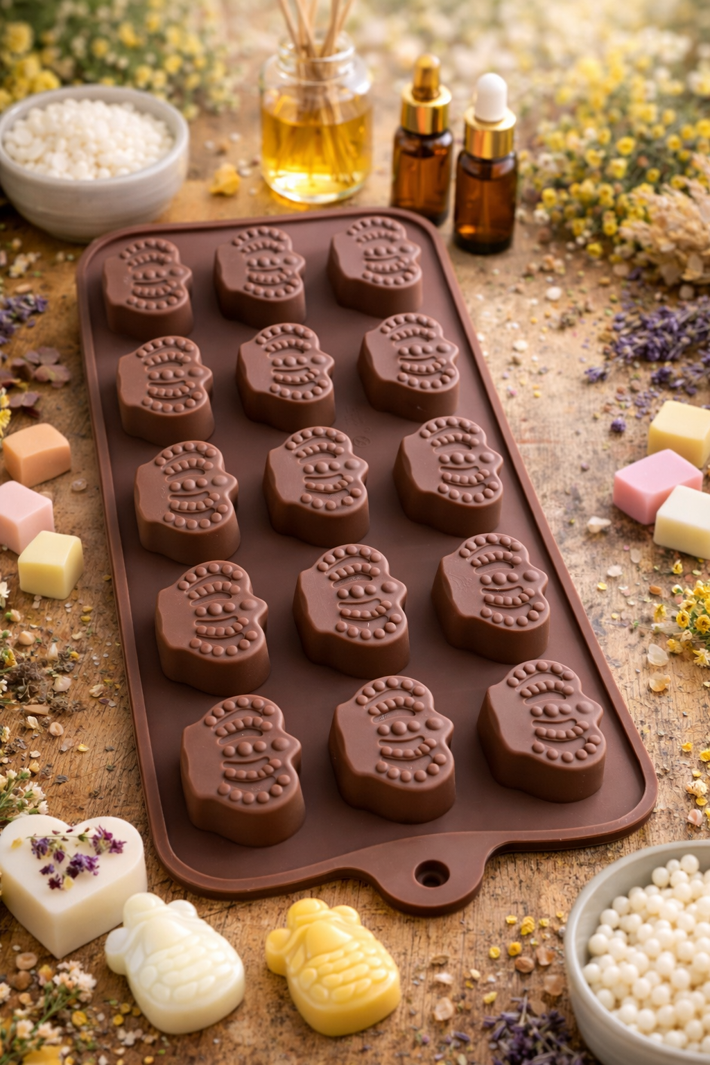 Moule en silicone – Mini Couronnes