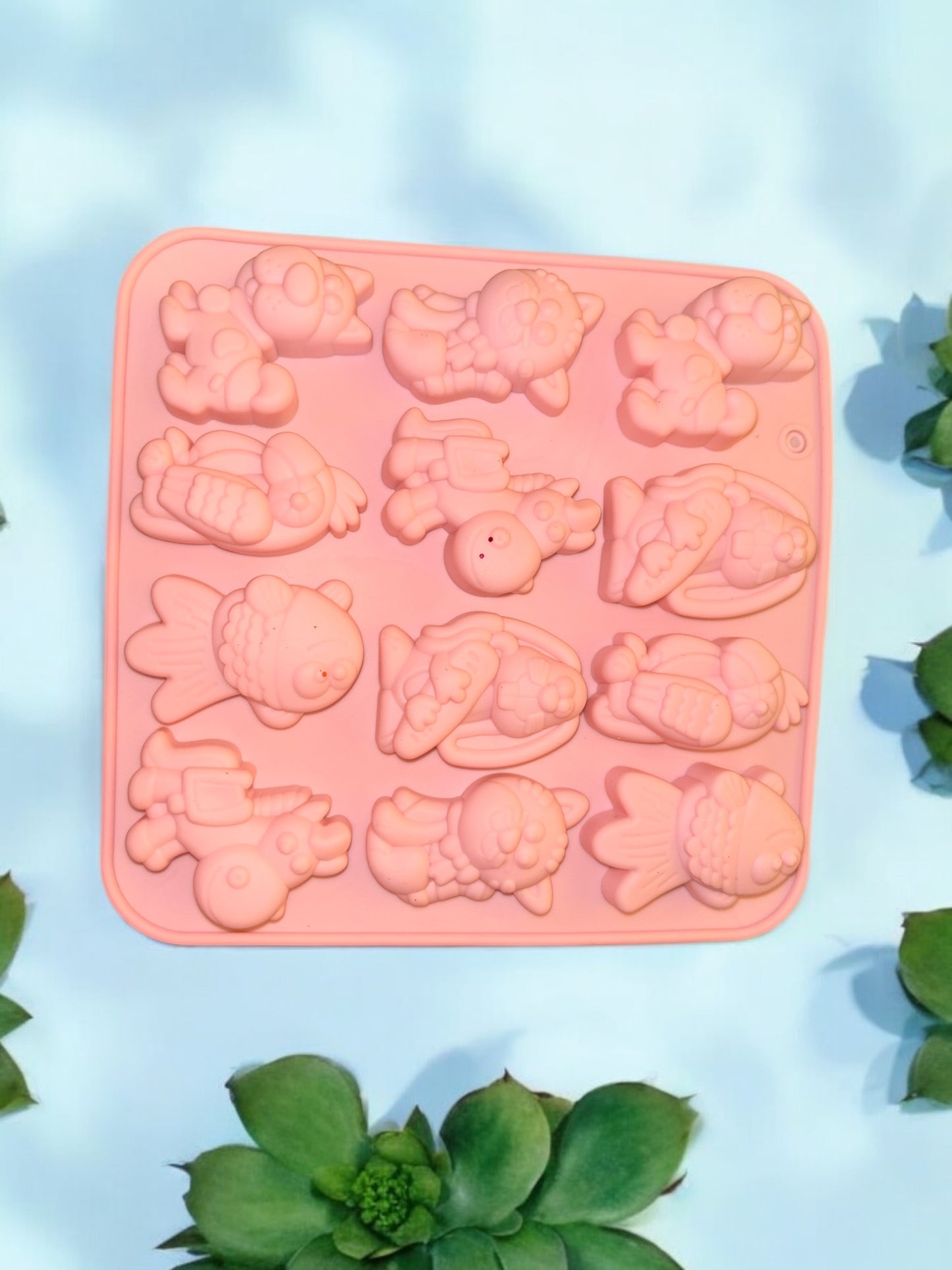 Moule silicone animaux