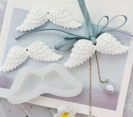 Moule silicone pour suspension ailes d'anges