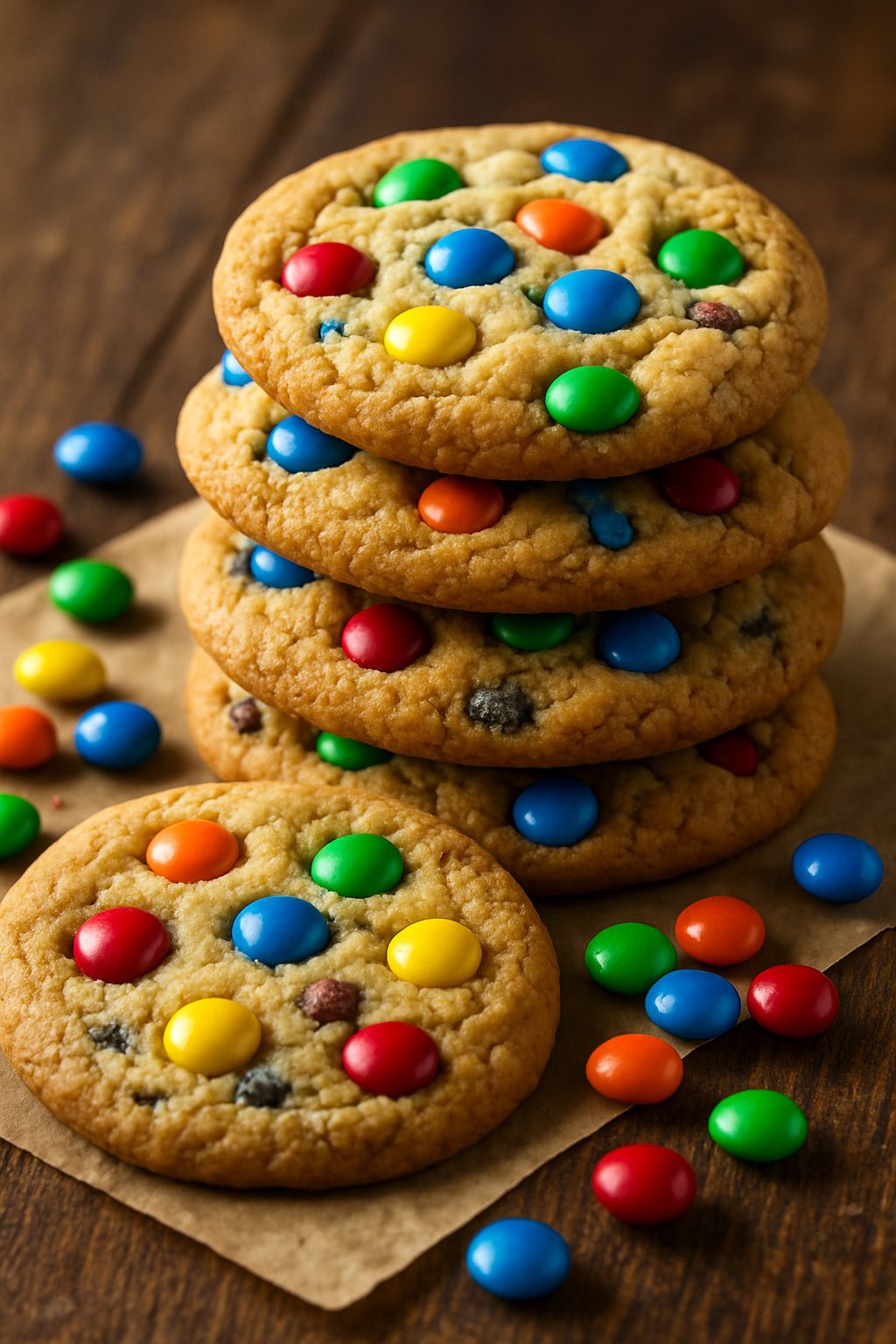 Cookie aux m&m's