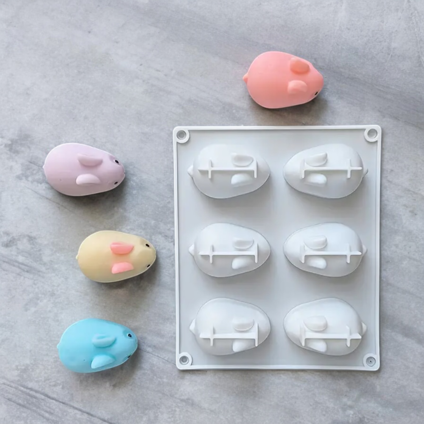 Moule silicone souris