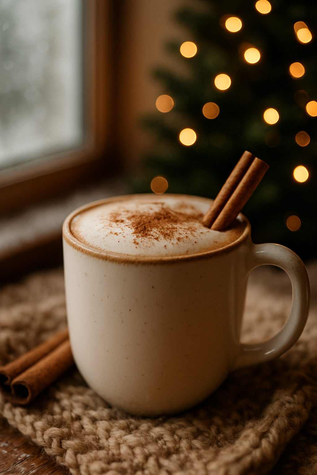 Chocolat chaud a la cannelle