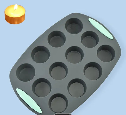 Moule silicone pour bougie chauffe plat 8h