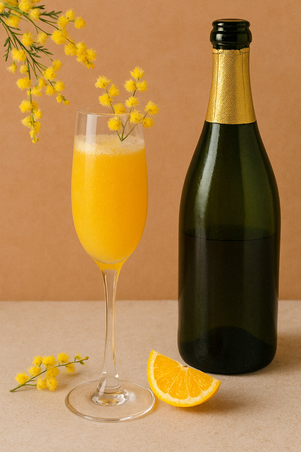 Champagne mimosa