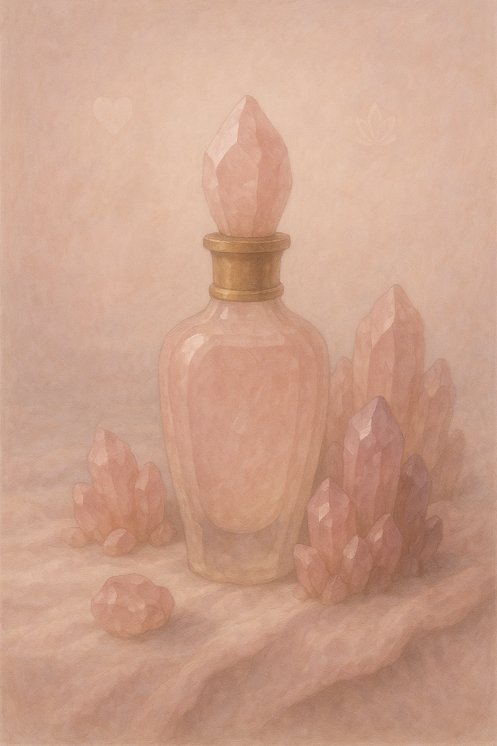Quartz rose : Amour & douceur