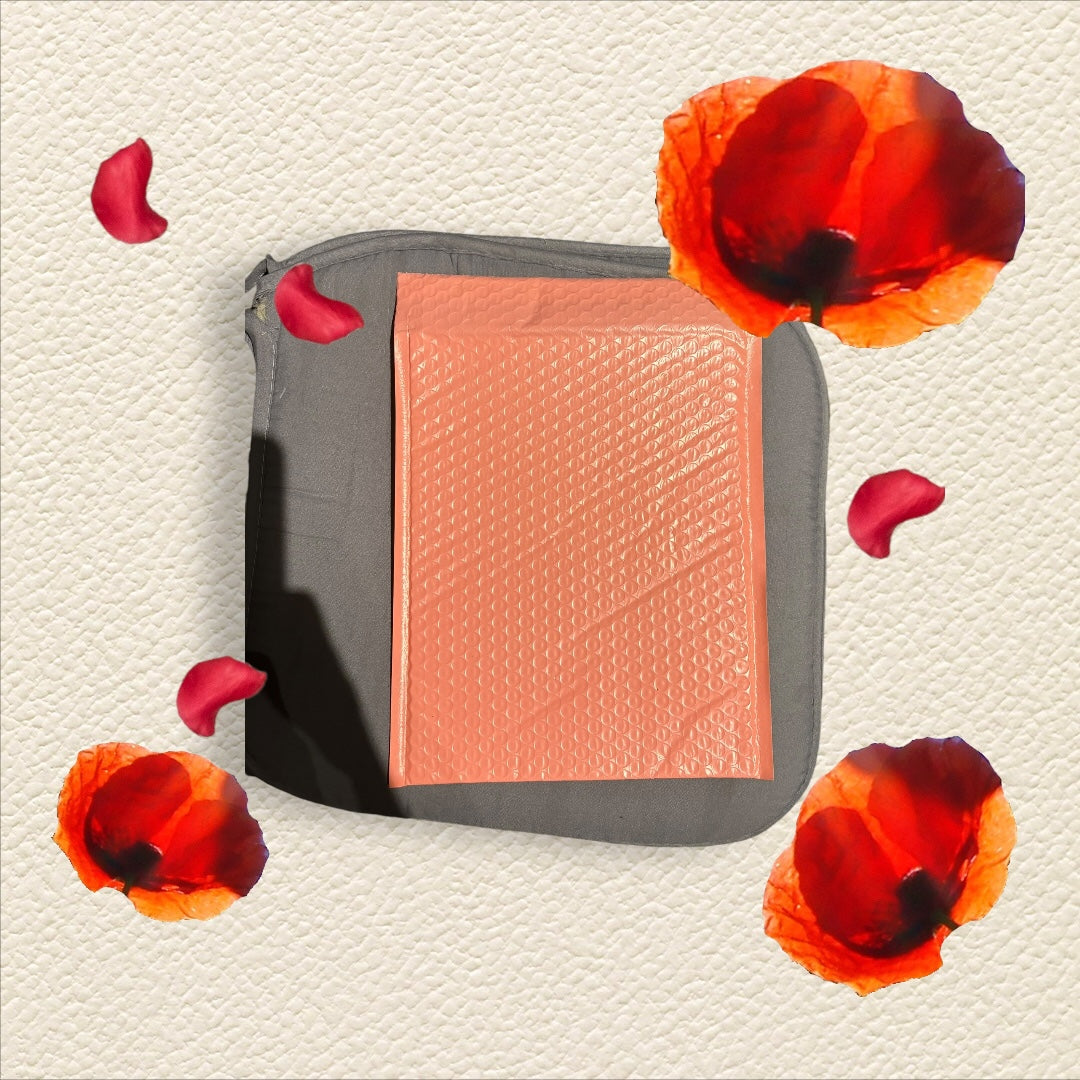 Enveloppe à bulle21x27 Rose Saumon 10 pièces