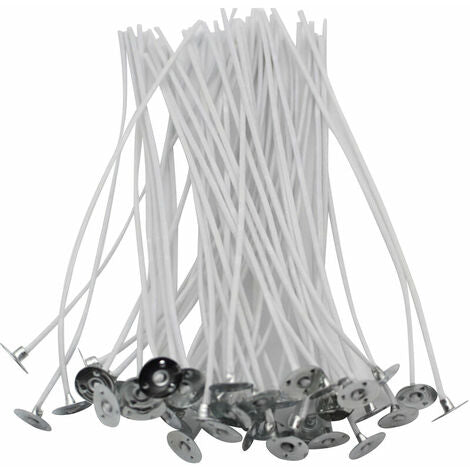 Mèches Pour Cires Minérales et végétal 10cm