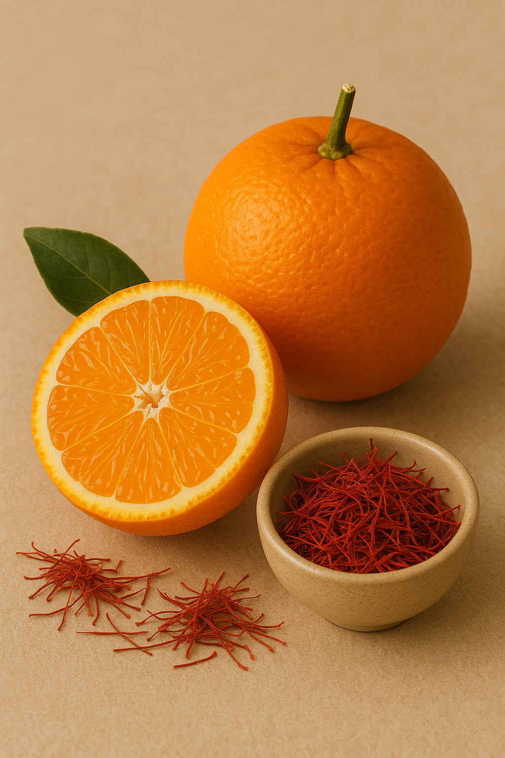 Safran épicé à la mandarine