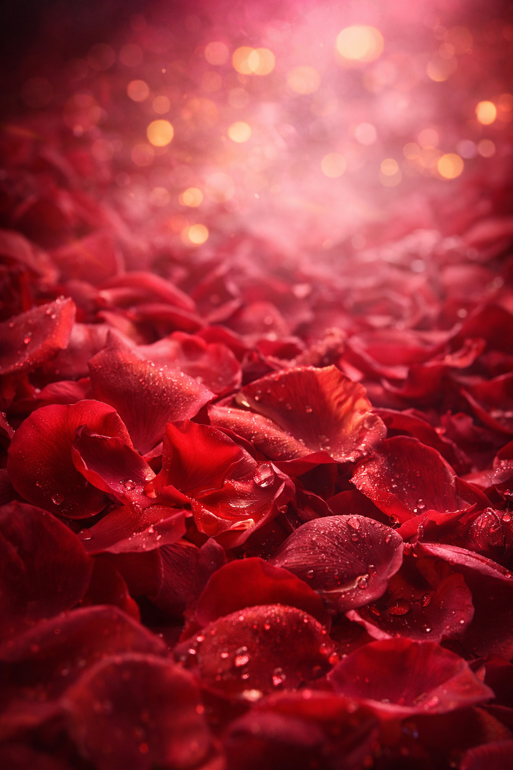 Petals de rose sensuelle