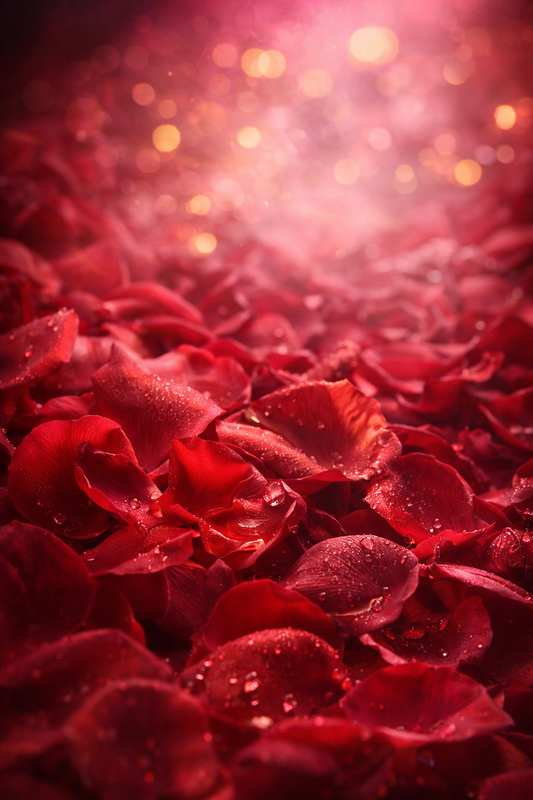 Petals de rose sensuelle