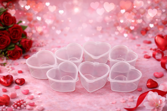 Pots cœur pour fondants Jelly