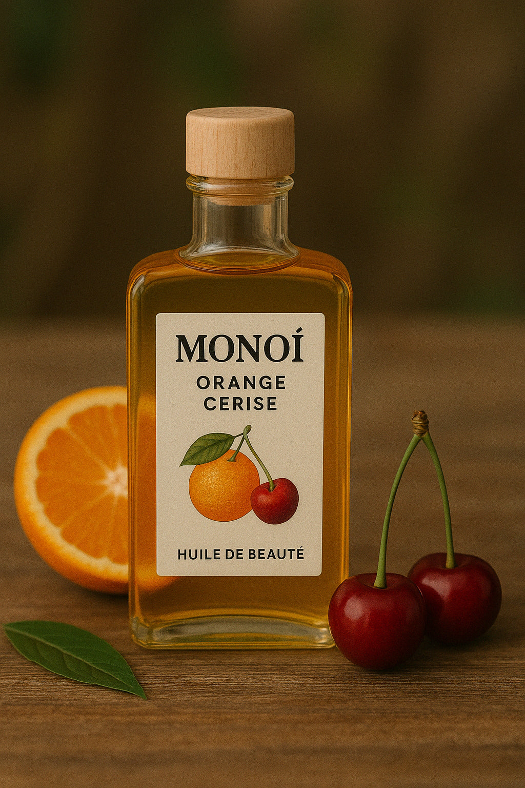 Monoï orange cerise