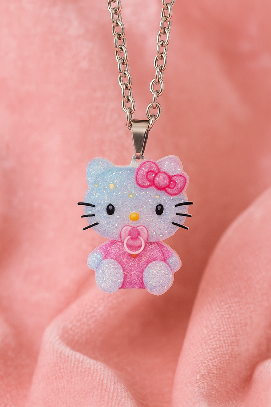 Collier pendentif Hello Kitty