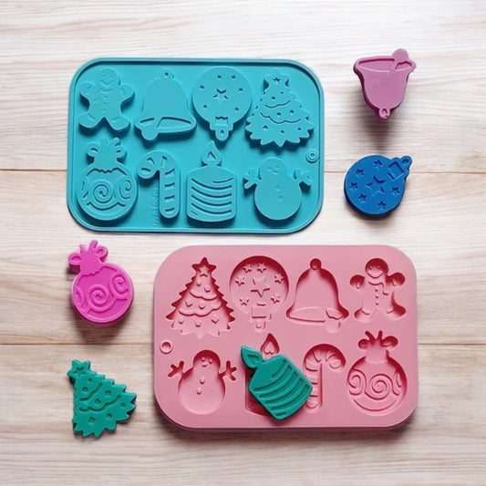 Moule silicone objet de Noël