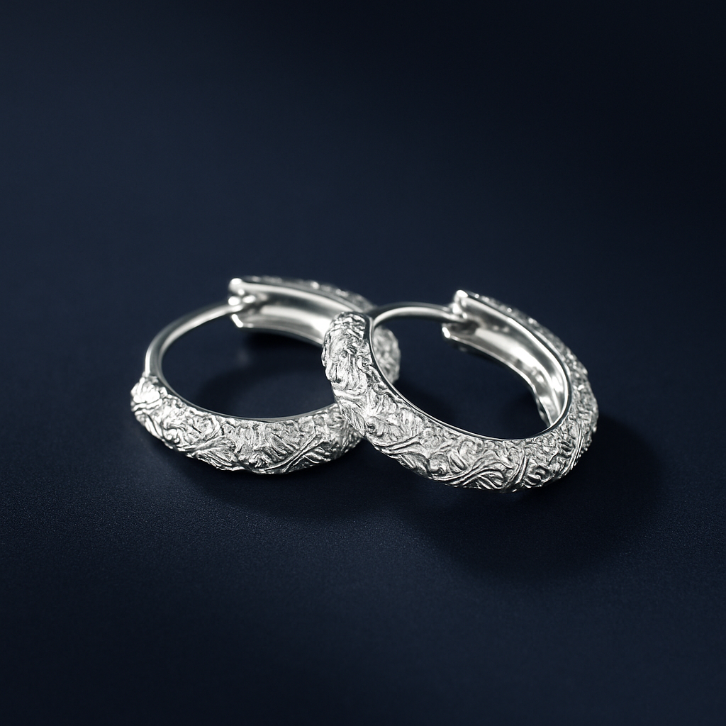 Boucles d’Oreilles en Argent 925 – Style Bohème Éclatant