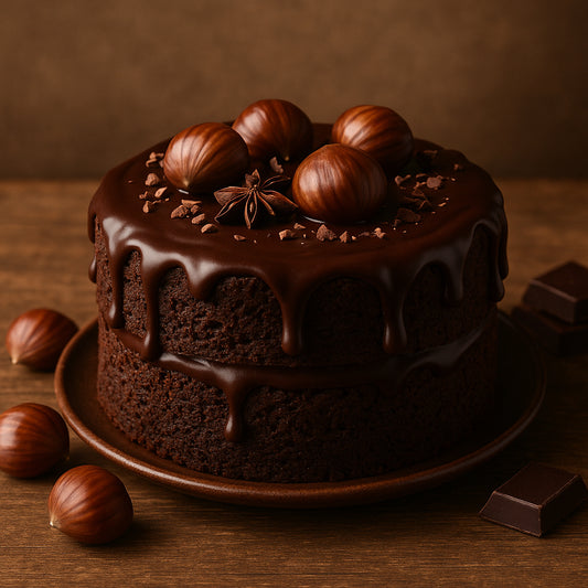 Gâteau aux marrons & chocolat