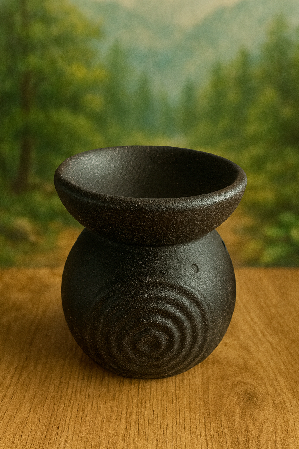 brûleur moucheté avec spirale