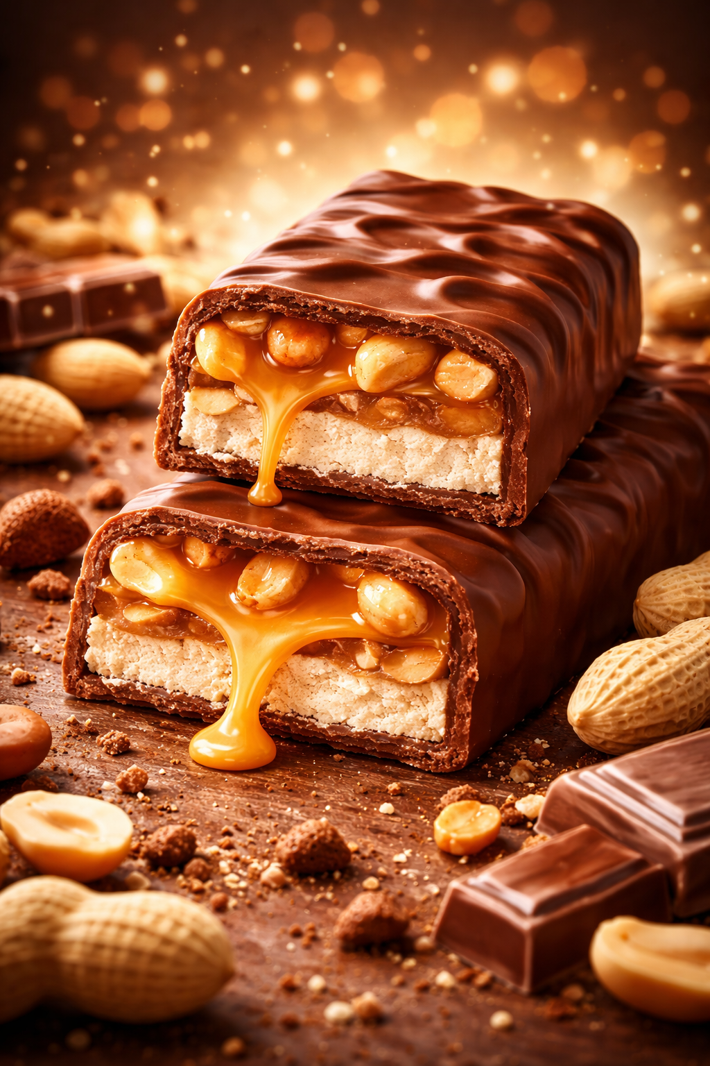 Barre chocolat cacaouète