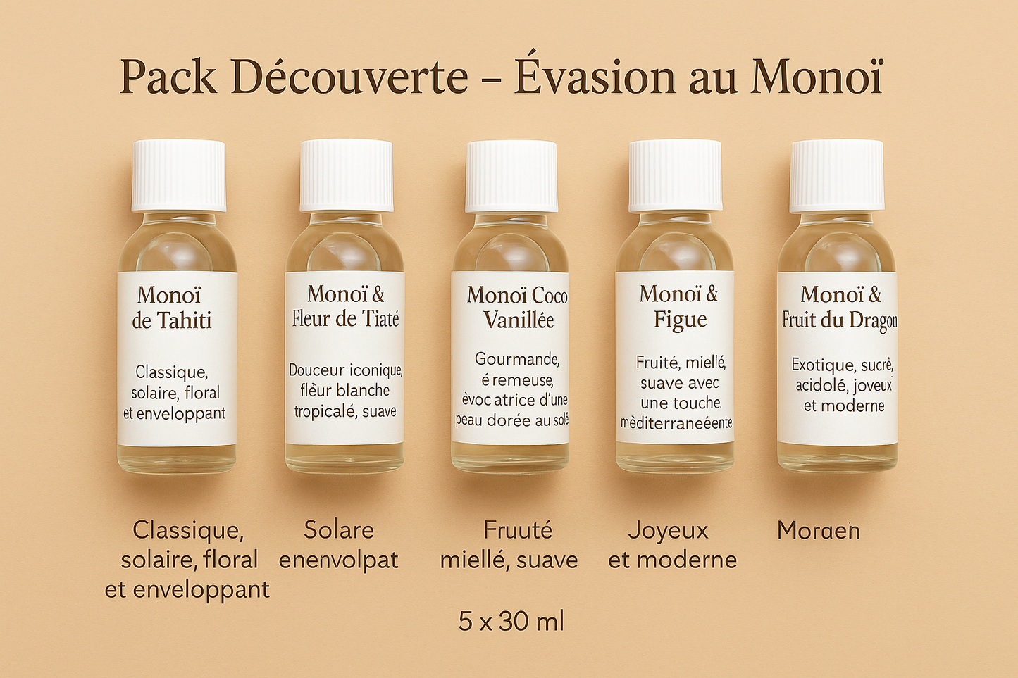 Pack découverte : Evasion Monoï