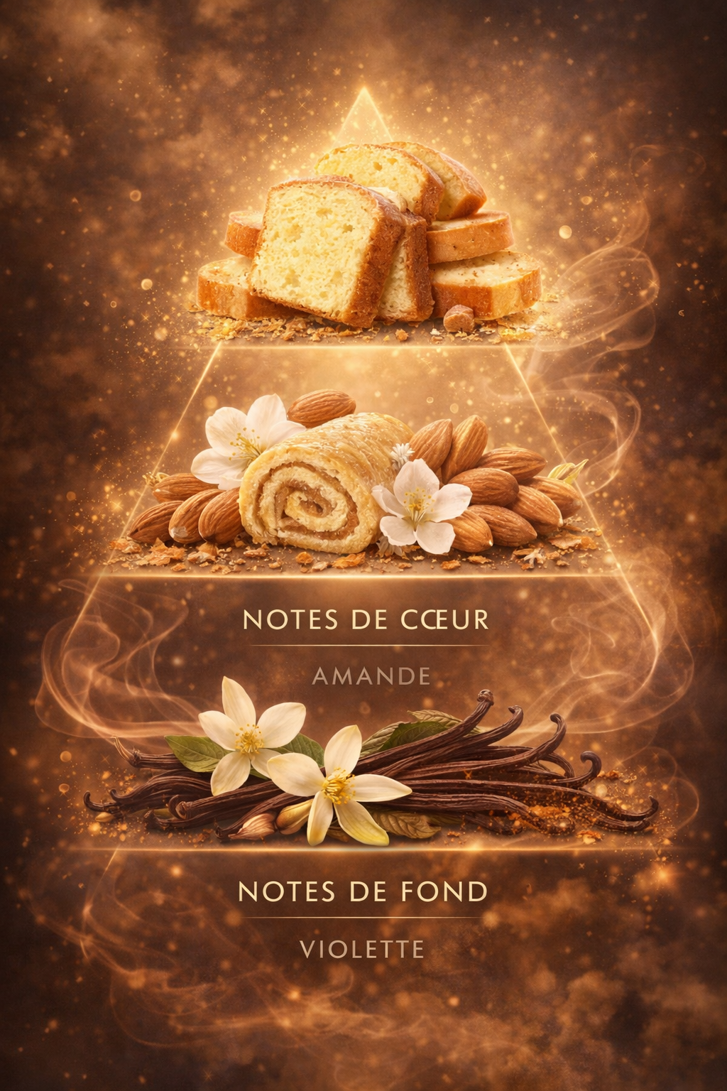 Roulée aux amandes