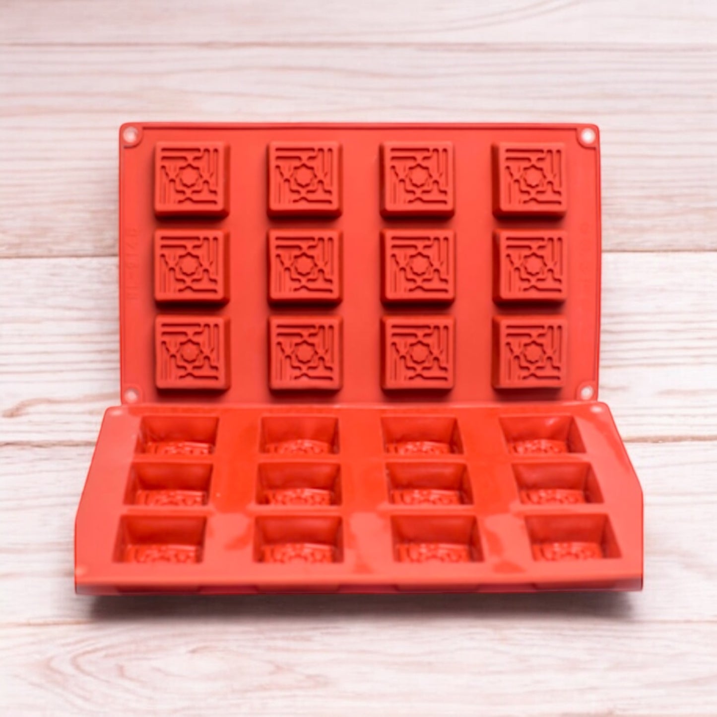 Moule silicone carré oriental