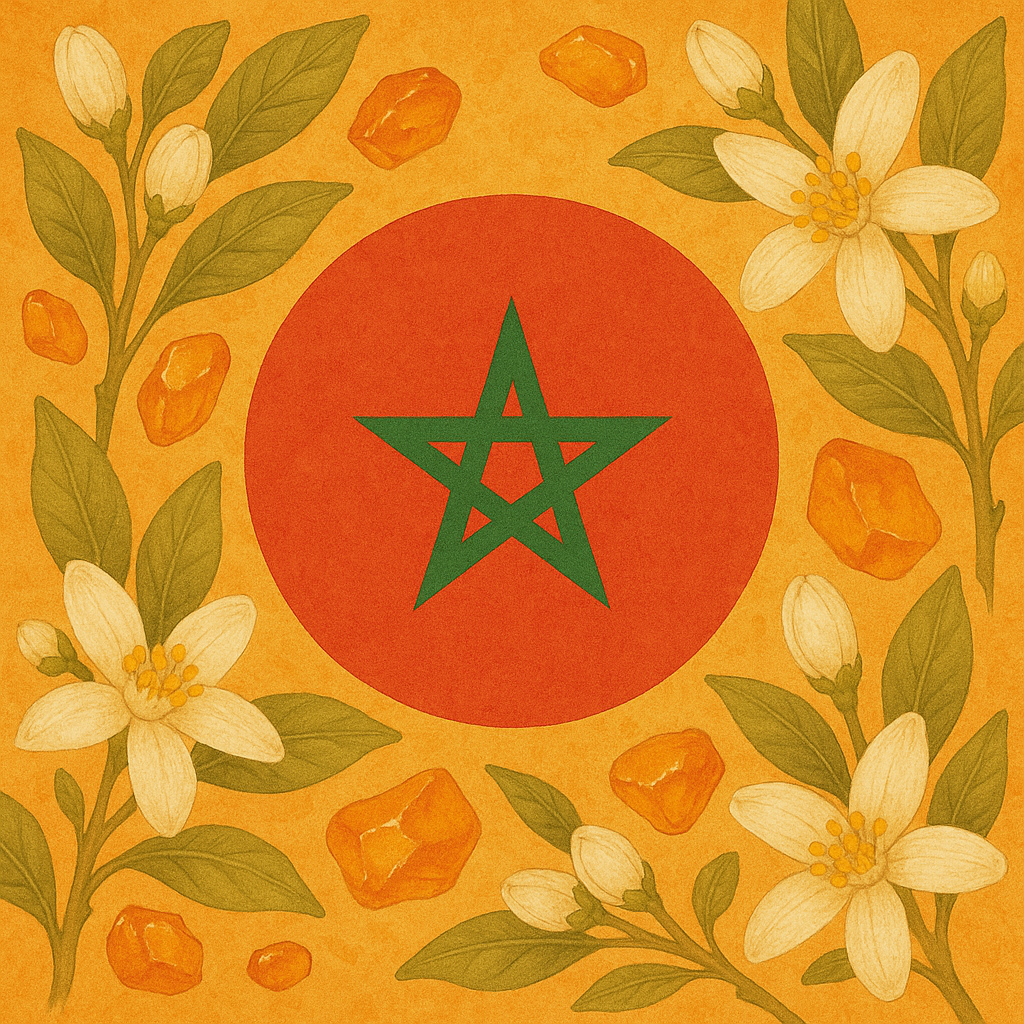 Maroc : Ambre & fleur d’oranger