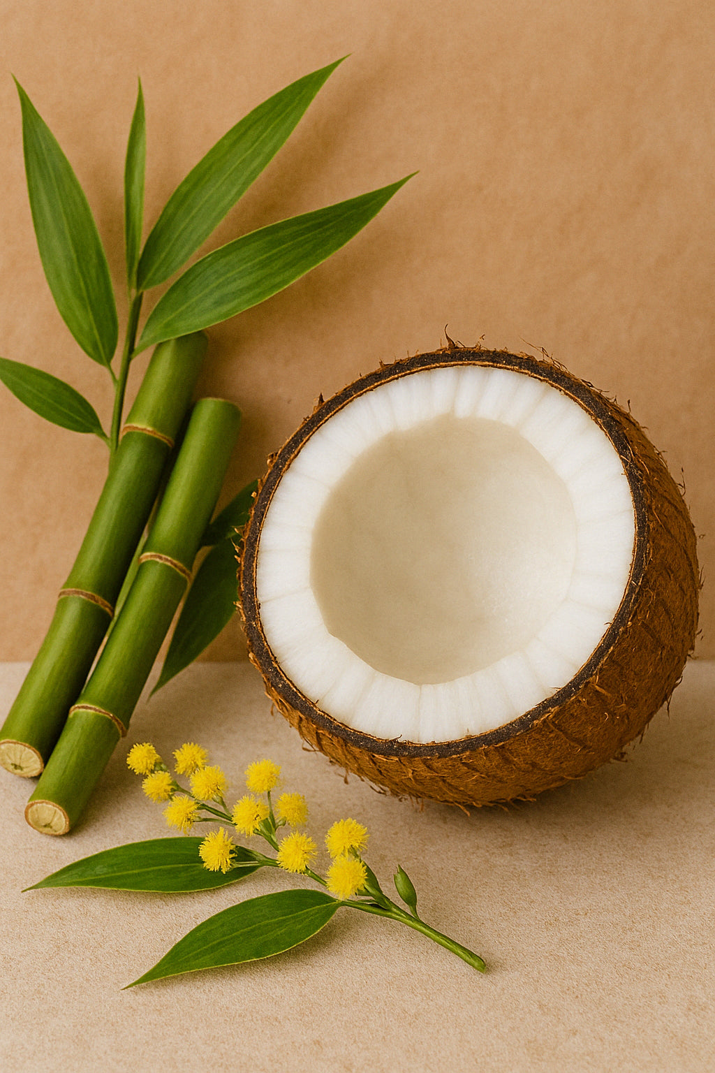 Bambou & noix de coco