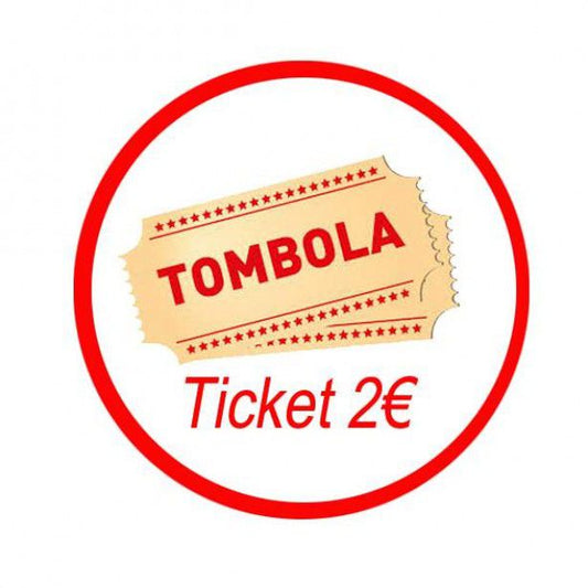Ticket tombola de Pâques