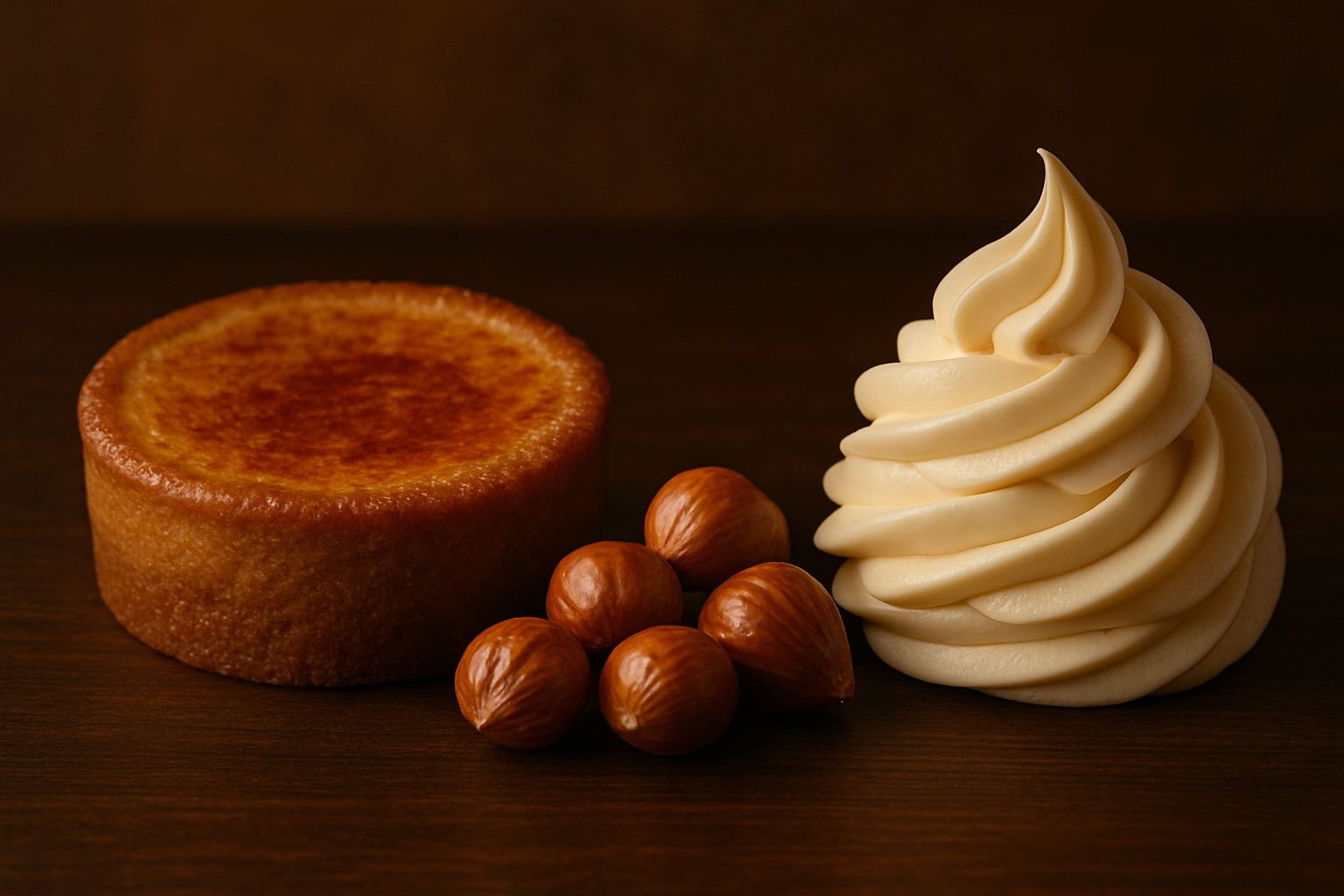 Crème Brûlée à la Noix de Pécan