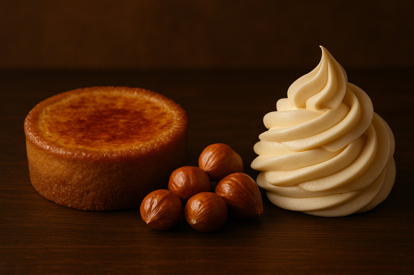 Crème Brûlée à la Noix de Pécan