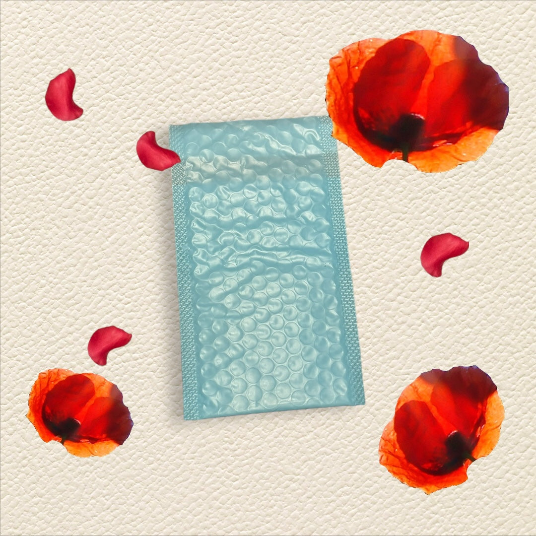 Enveloppe à bulle 9x14 Bleu ciel  9 pièces