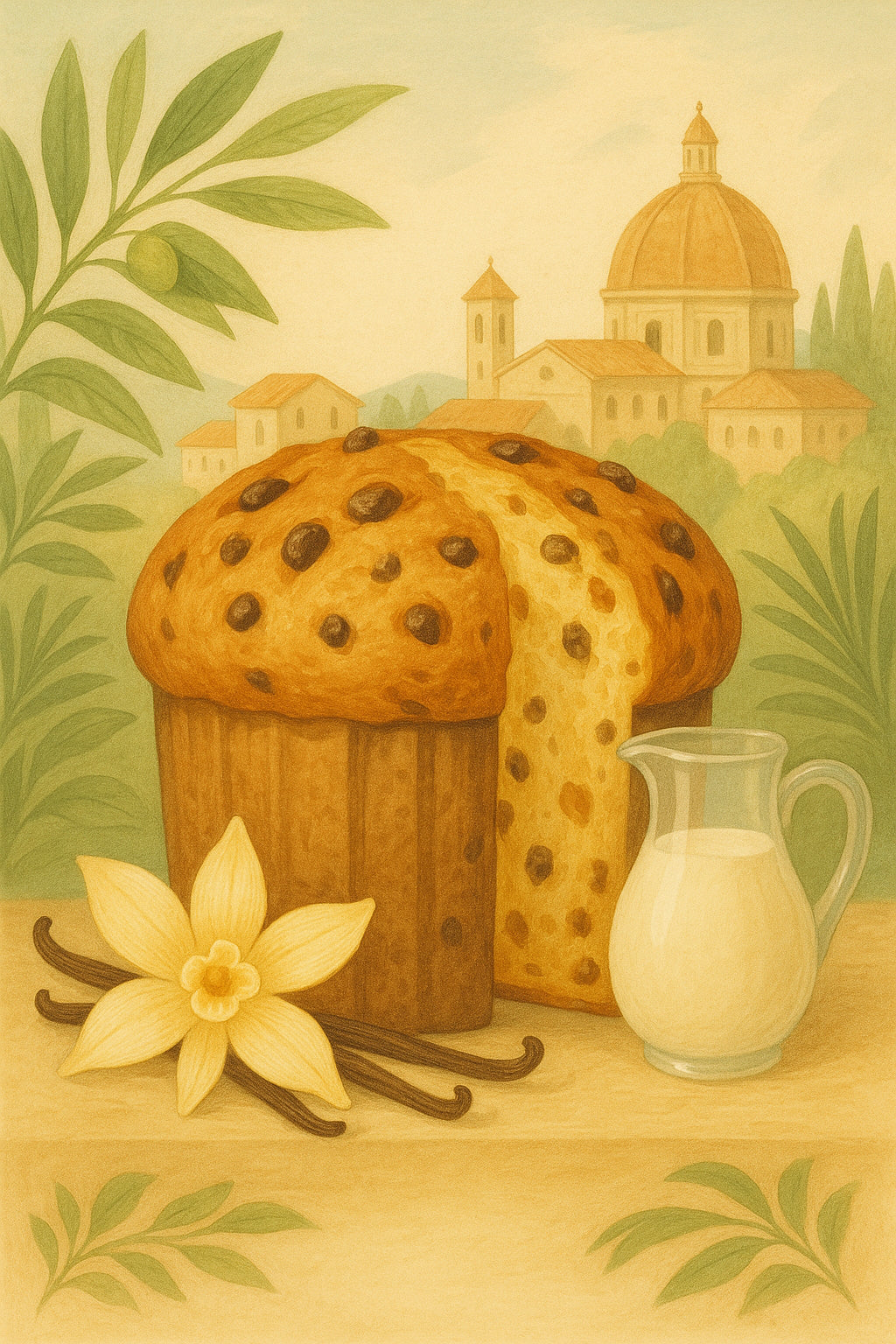 Panettone alla vaniglia