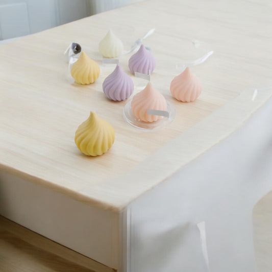 Moule silicone bougie torsade