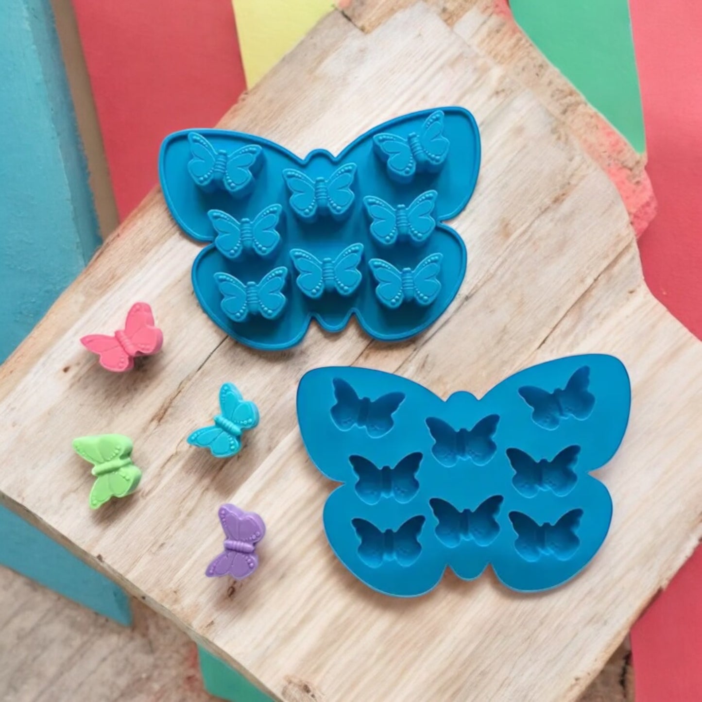 Moule silicone papillon