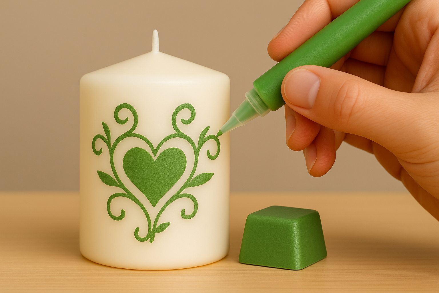 Stylo à Bougie – Précision, Créativité & Finitions Parfaites