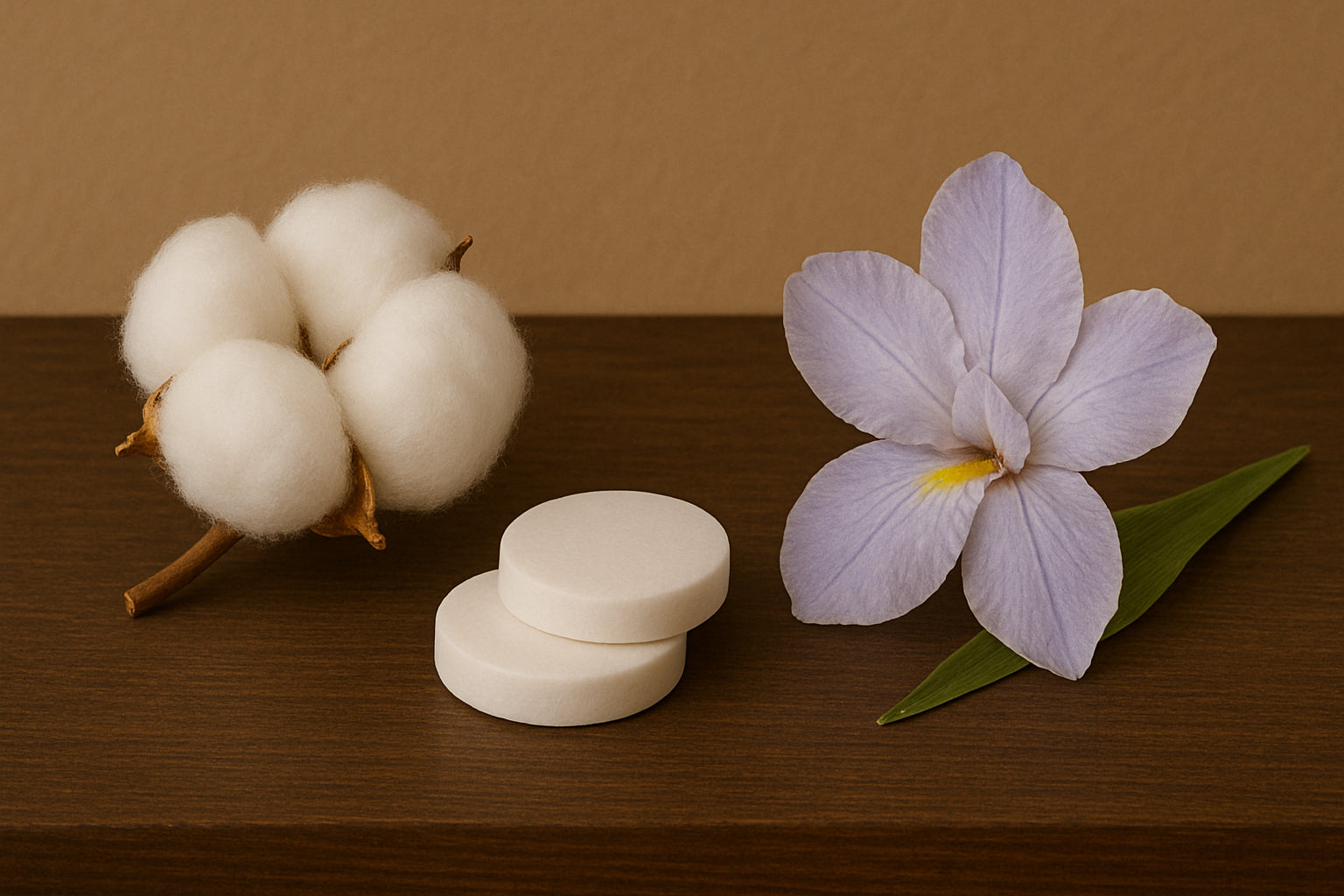 Neige de Coton et Iris