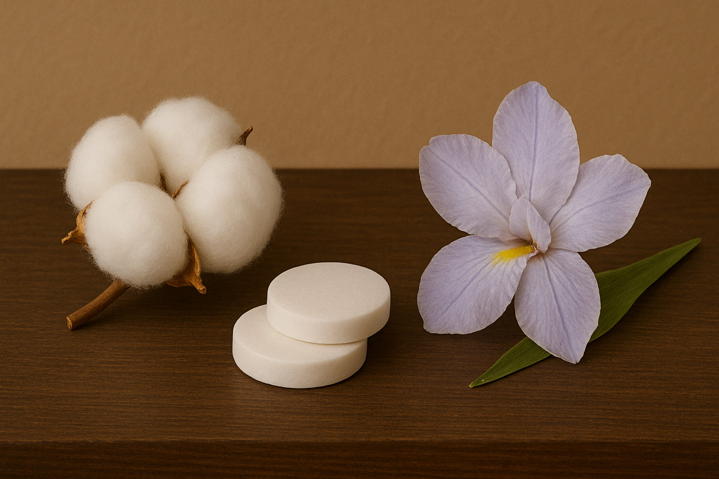 Neige de Coton et Iris