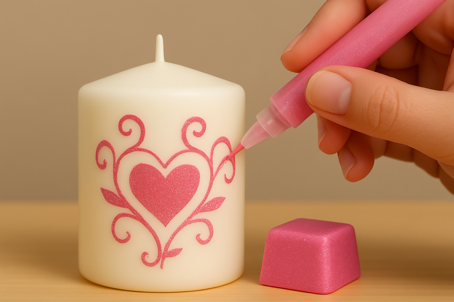 Stylo à Bougie – Précision, Créativité & Finitions Parfaites