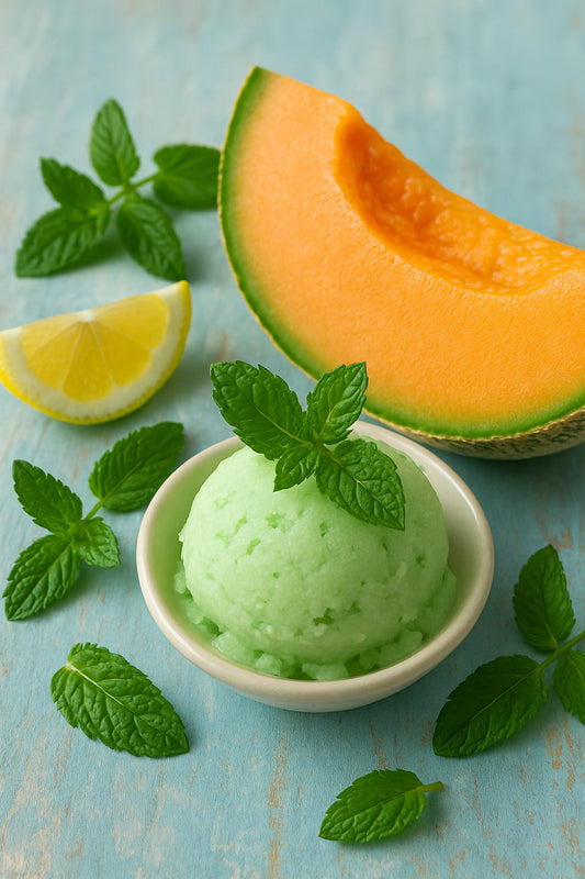 Sorbet melon & menthe