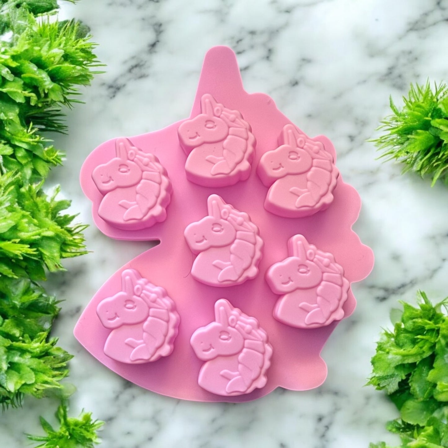 Moule silicone licorne