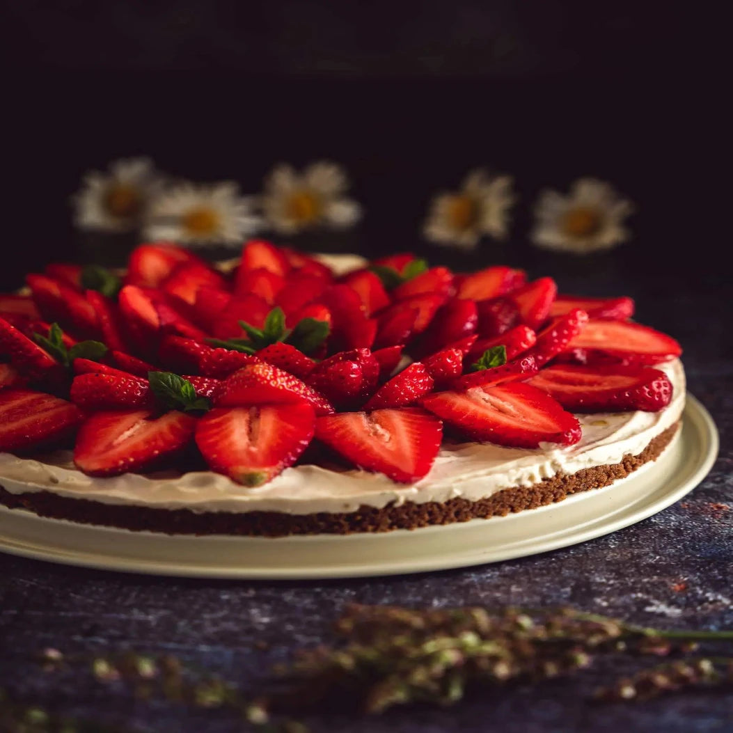 Tarte aux fraise et spéculos